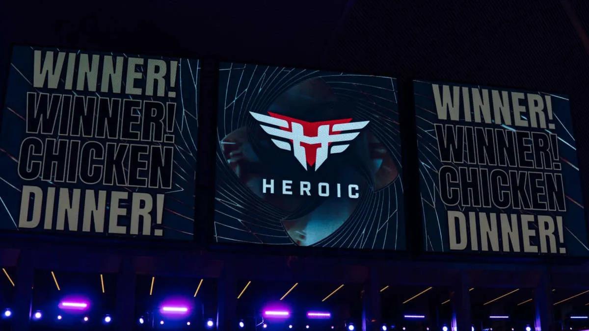 Organização Heroic deixa a disciplina PUBG