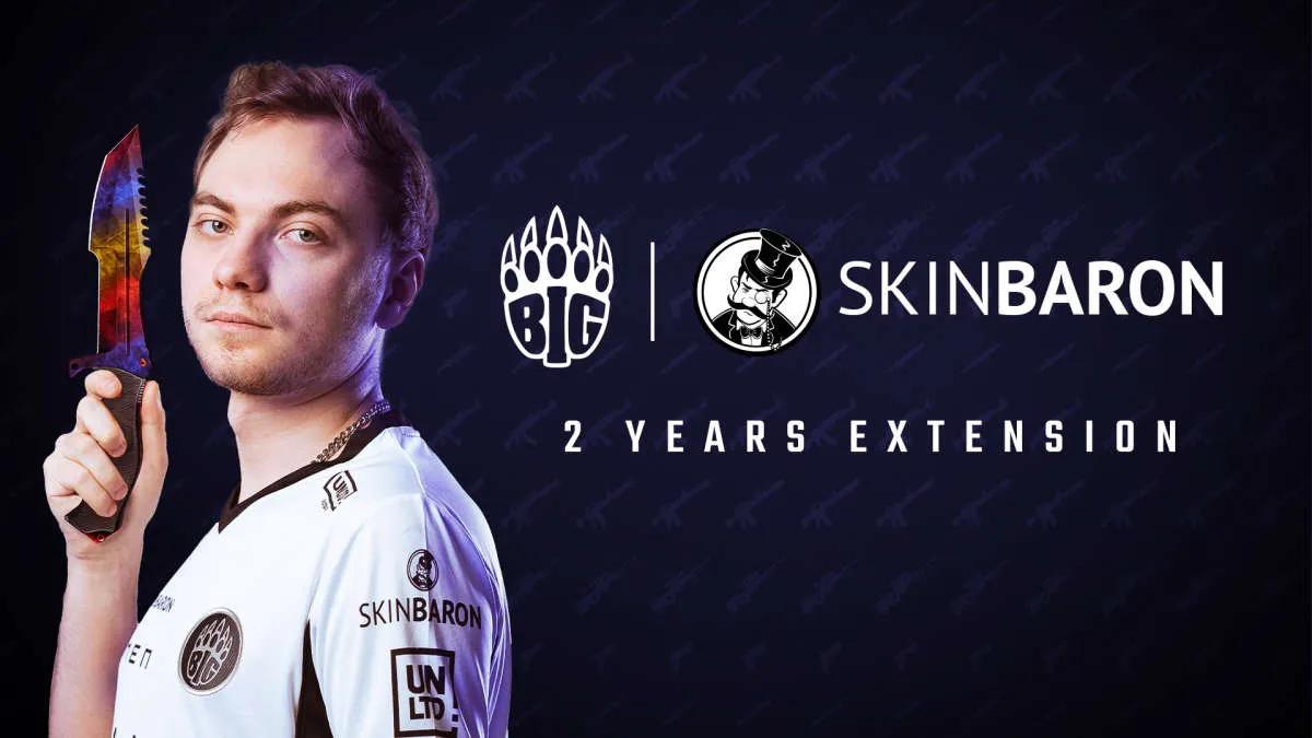 BIG renova parceria com SkinBaron