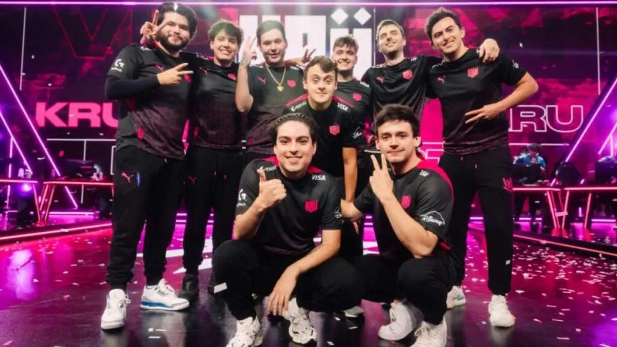 The KRÜ Esports team had unsatisfactory results in the regular season, finishing in last place. However, they easily qualified for the VALORANT Champions 2023 tournament