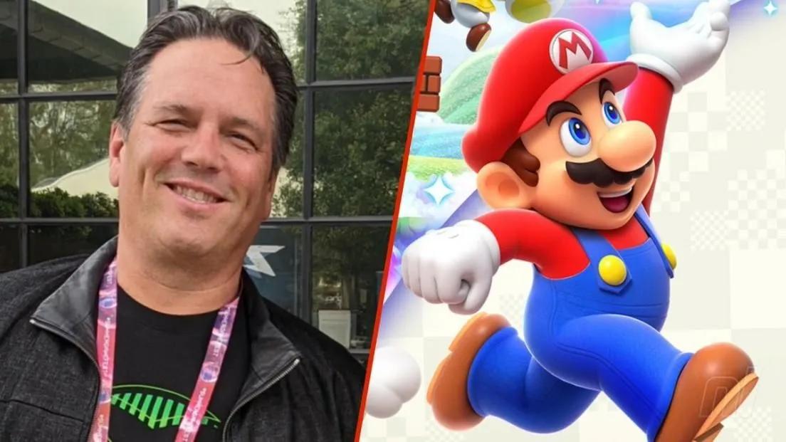 Xbox Head Phil Spencer Praises Nintendo's Super Mario Bros. Wonder Ahead of Release