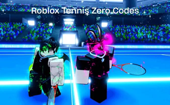 Roblox Tennis Zero Códigos setembro 2026