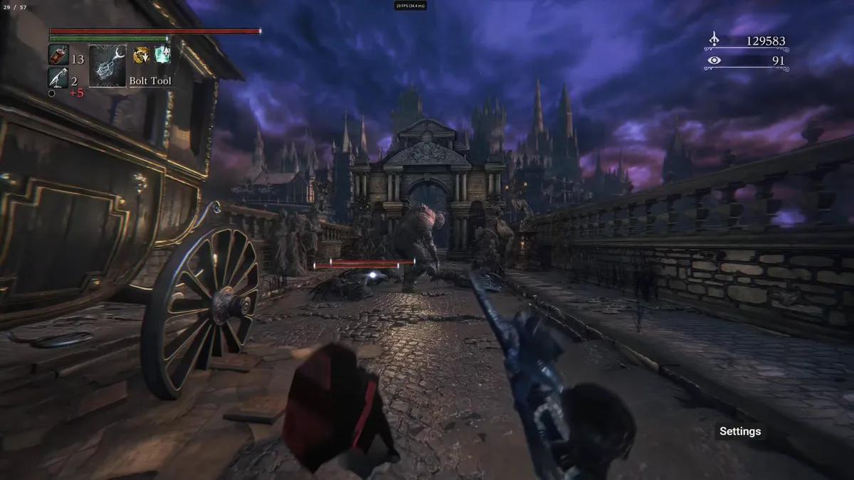 Jogue Bloodborne em primeira pessoa no PC com o novo mod via shadPS4
