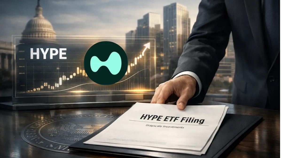 A Grayscale protocolou junto à SEC o pedido de ETF Spot HYPE baseado no token Hyperliquid.