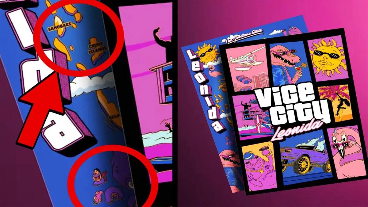 A edição de colecionador do GTA 6 acidentalmente revelou parte do mapa do jogo