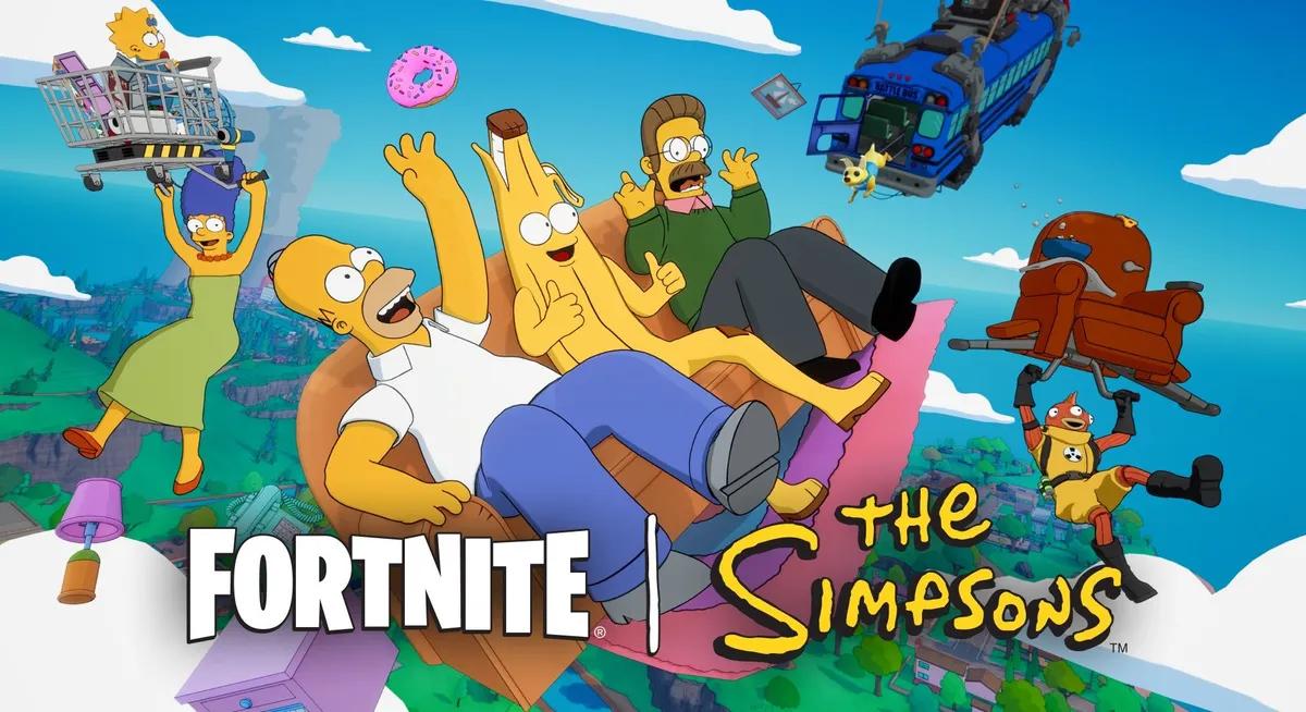 Fortnite chega a Springfield em um crossover inusitado com Os Simpsons!