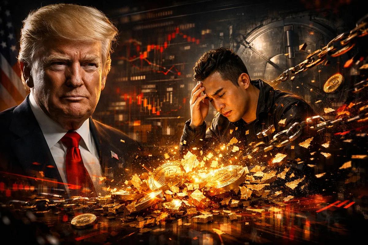 Trump privou Justin Sun de milhões