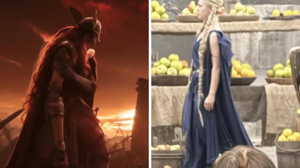 Fotos vazadas do set de filmagem de Elden Ring, filme da A24 com orçamento de US$ 100 milhões, confirmam enredo pré-estilhaçamento.