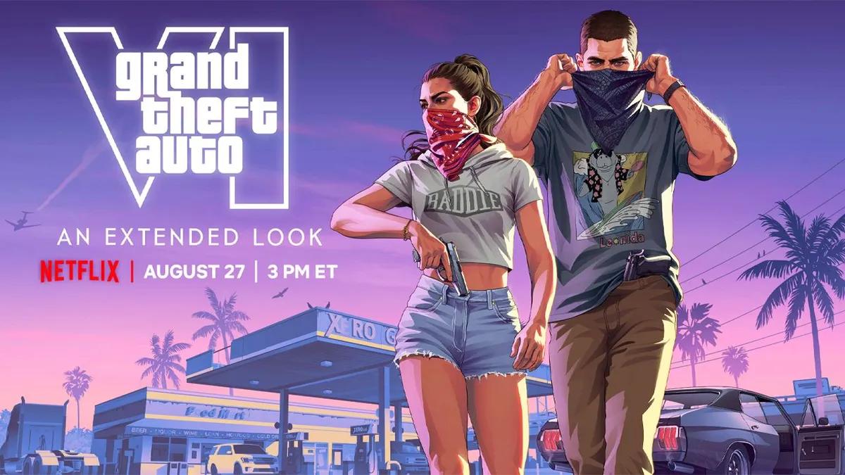 A Netflix confirmou que GTA 6: An Extended Look vai durar 26 minutos e vai mostrar a versão do jogo para PlayStation 5