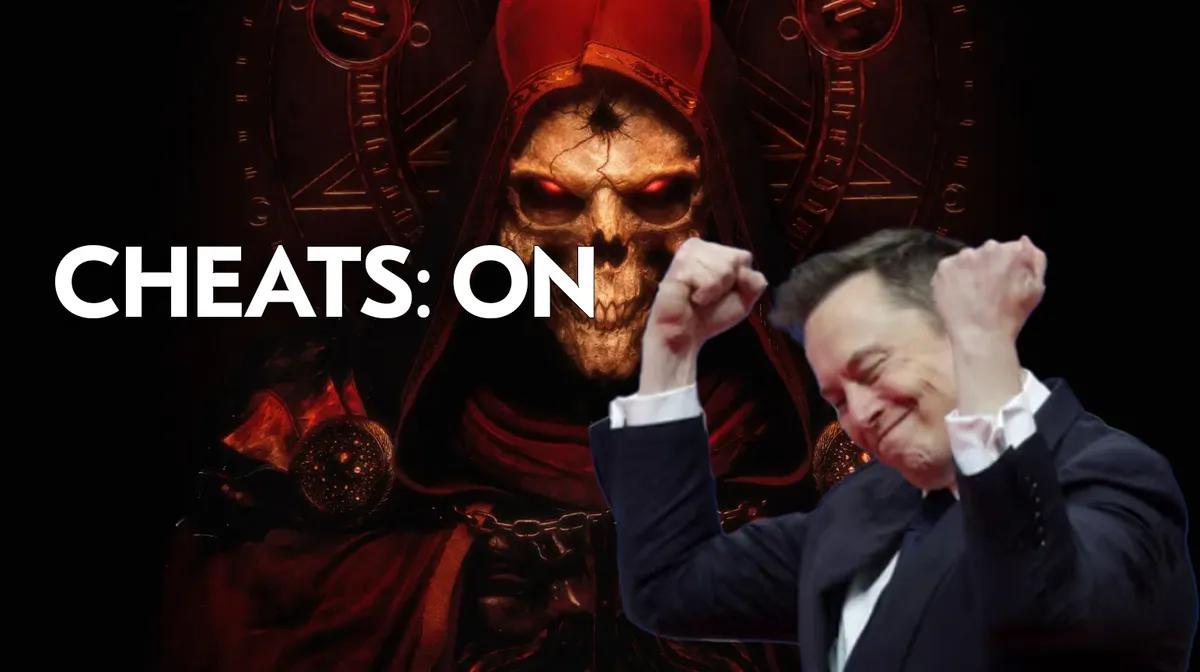 Elon Musk admite trapaça em Diablo 4 e Path of Exile 2, gera polêmica sobre aumento de contas
