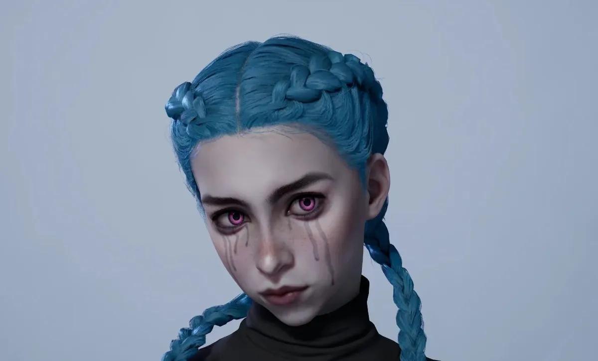 Fã de InZOI recria Jinx de Arcane com detalhes impressionantes antes do lançamento do Acesso Antecipado