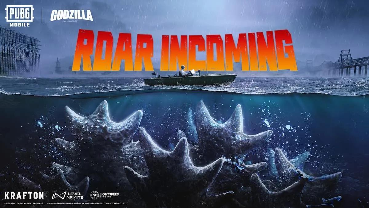 PUBG Mobile anuncia o regresso do Godzilla - mas com uma reviravolta