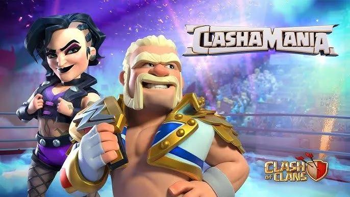 A Clashamania 2025 chega ao Clash of Clans - A WWE toma conta do jogo em abril!