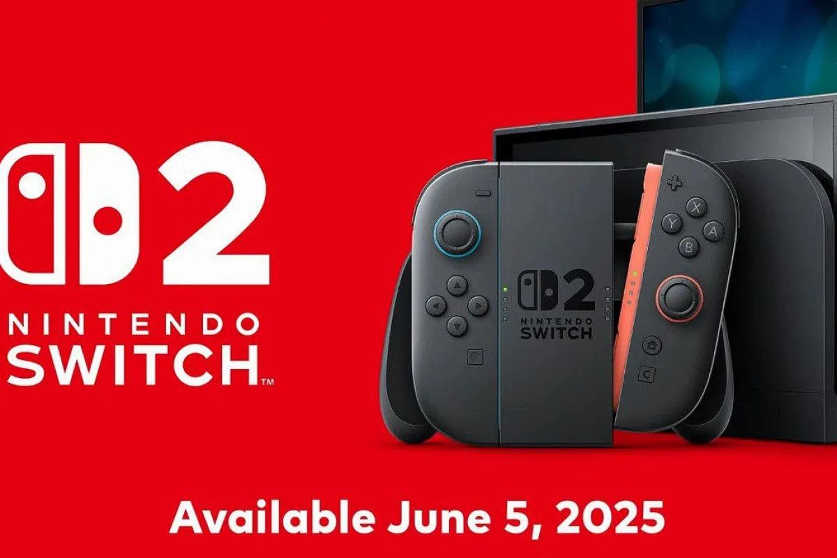 Nintendo anuncia data de lançamento e caraterísticas da Switch 2