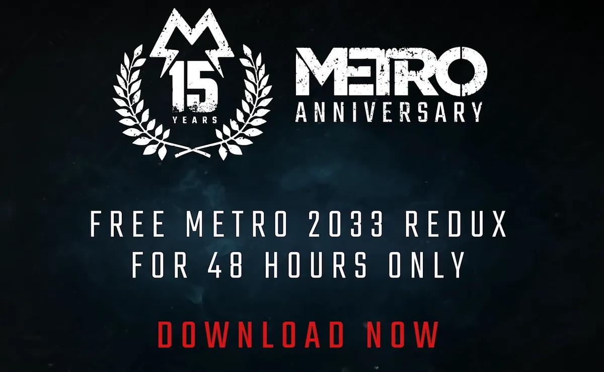 Metro 2033 Redux é gratuito no GOG e no Steam - uma desculpa perfeita para revisitar o metro