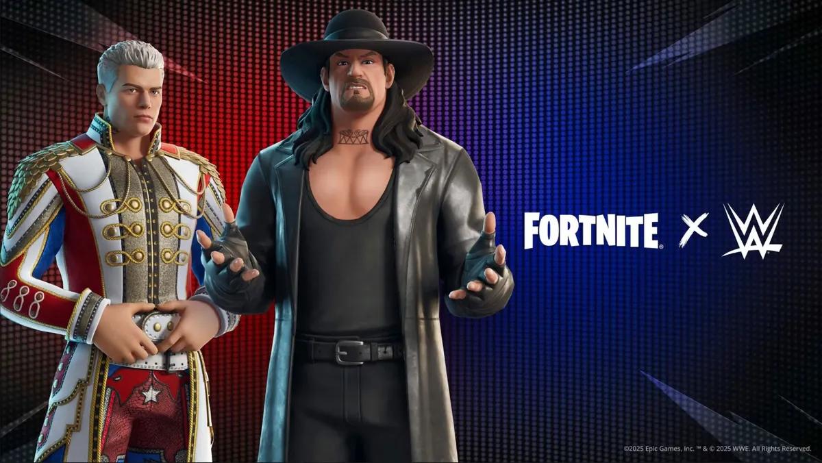 Cody Rhodes e The Undertaker estão a chegar ao Fortnite