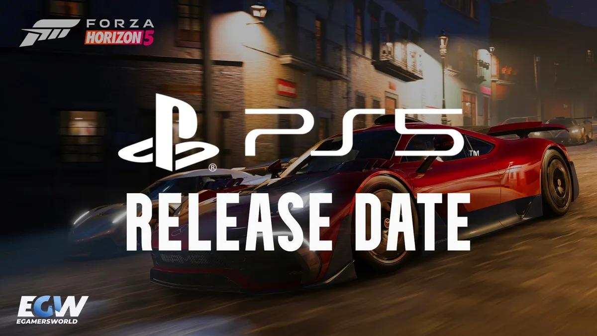 Data de pré-carregamento do Forza Horizon 5 anunciada para a PS5