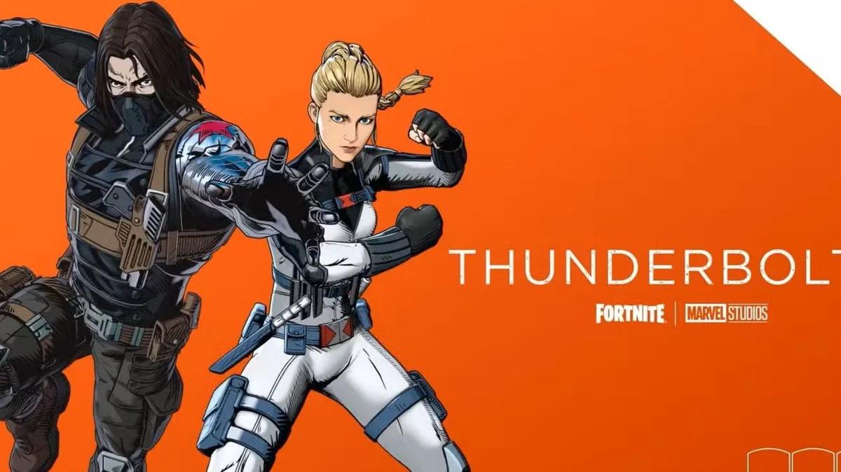Fortnite revela skins da Viúva Branca e do Soldado Invernal antes do lançamento dos Thunderbolts