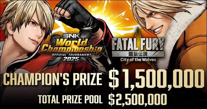 Nova Disciplina de Esports? Fatal Fury: City of the Wolves anuncia um enorme torneio de 2,5 milhões de dólares