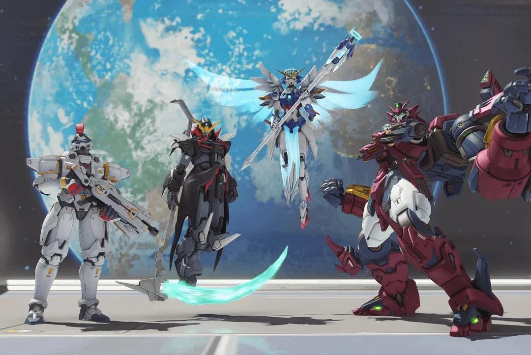 Os visuais de Gundam Wing de Overwatch 2 vazaram antes do lançamento oficial