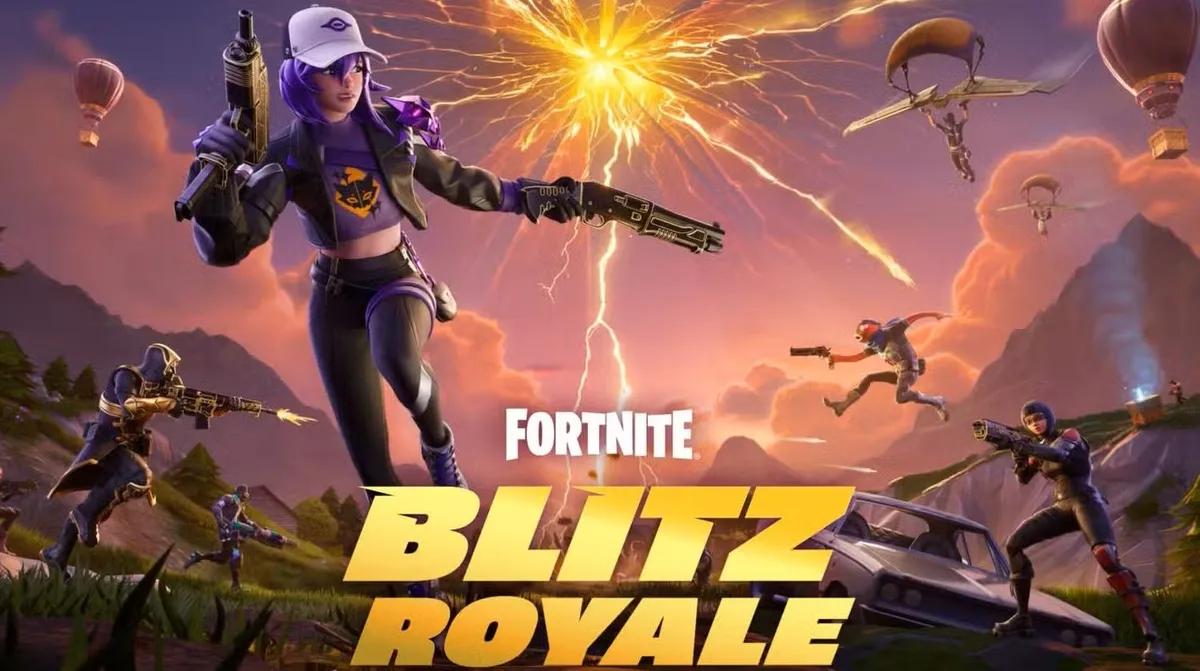 Blitz Royale toma conta de Fortnite, quebrando recordes de jogadores em poucos dias