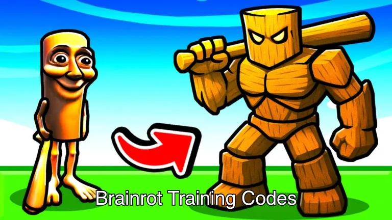 Códigos de treino do Roblox Brainrot setembro 2026