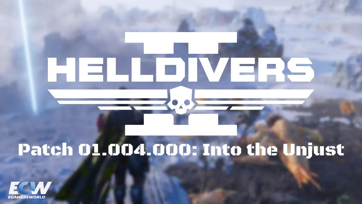 Helldivers 2: Into the Unjust traz mundos de colmeia, novos inimigos e grandes correcções