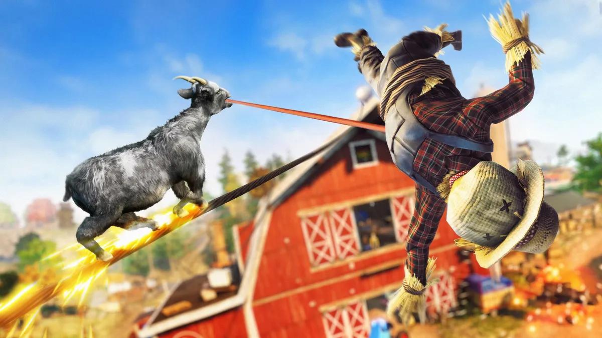 Goat Simulator 3 lança novo DLC: Baadlands: Furry Road