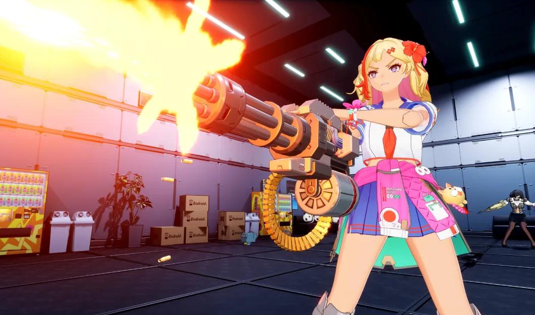 Crítica de Full Metal Schoolgirl: ação de anime ambiciosa tropeça na repetição de um roguelike