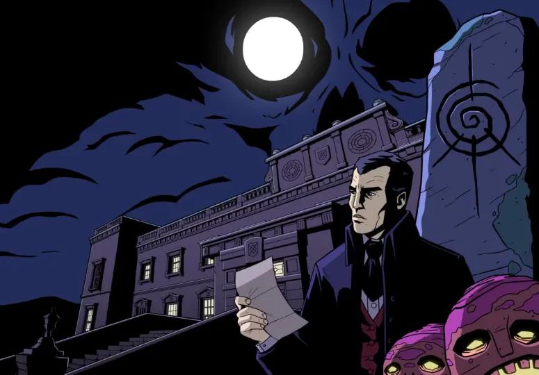 A Sessão Espírita da Mansão Blake é um destaque assombroso e comedido para o Halloween.