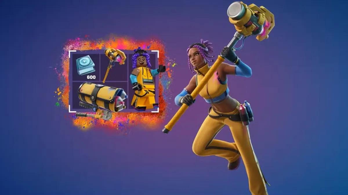 O Pacote Diamond Diva retorna ao Fortnite após quase cinco anos.