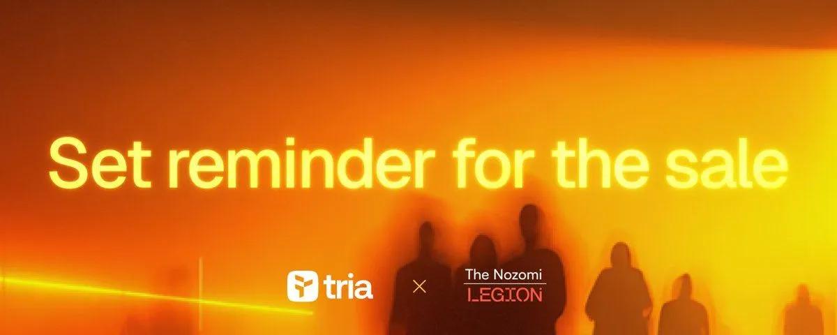 A venda da Tria na Legion aproxima-se do fim: Mais de 43 milhões de dólares angariados com 4300% de subscrição excessiva