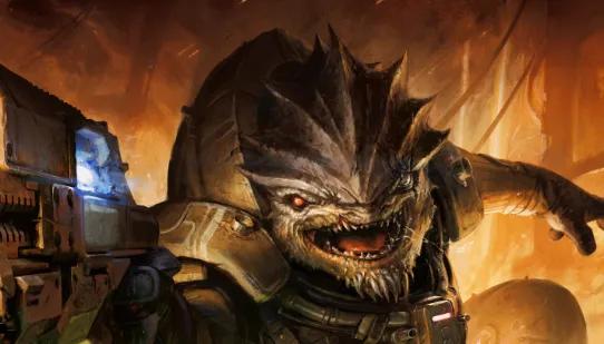 Nova arte de Mass Effect 5 revela a Guerra Civil Krogan e o compromisso renovado da BioWare com a série
