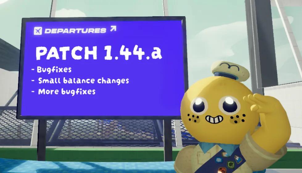 Notas de atualização do Pico 1.44.a: Melhorias no canhão de batedor e correções importantes na última atualização