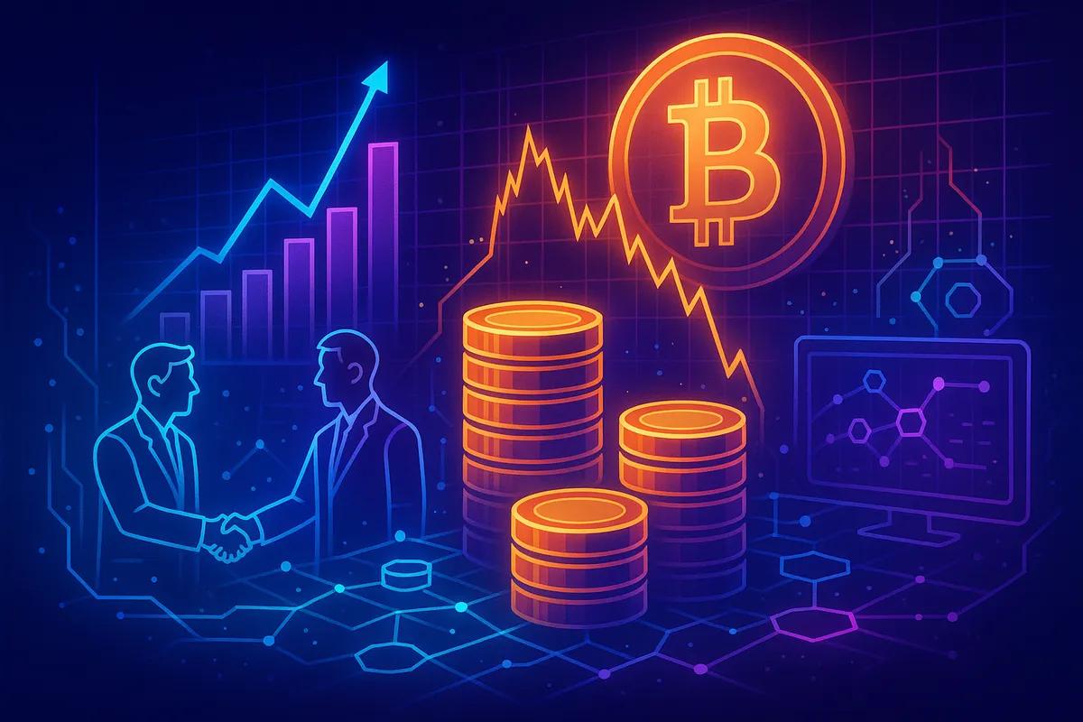 Aumento acentuado nos fluxos de fundos em corretoras de criptomoedas em meio à correção de mercado.