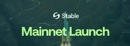 Stable lança Mainnet e TGE em 8 de dezembro