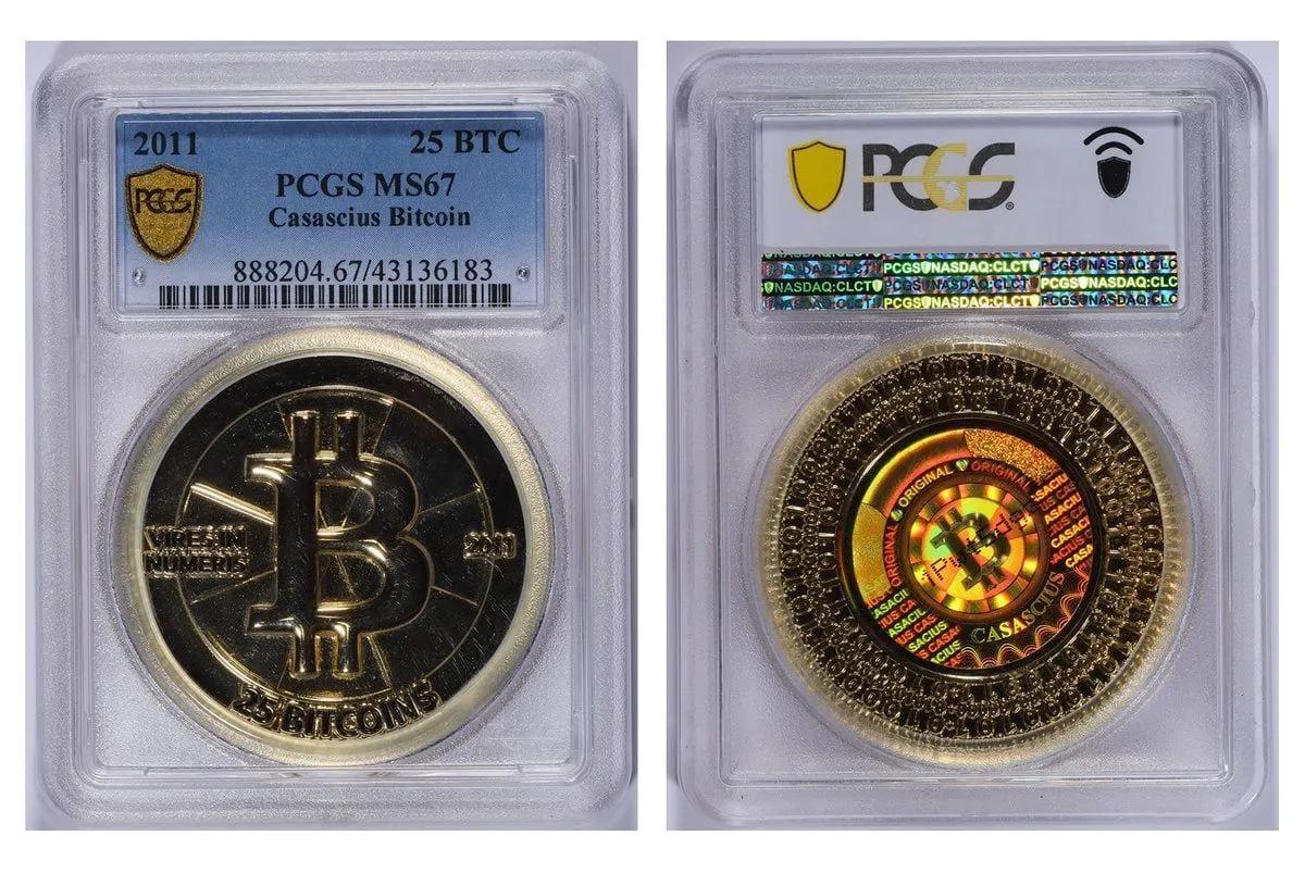 2.000 BTC ultra-raros emergem da dormência: Duas Casascius Coins activadas após 13 anos de inatividade
