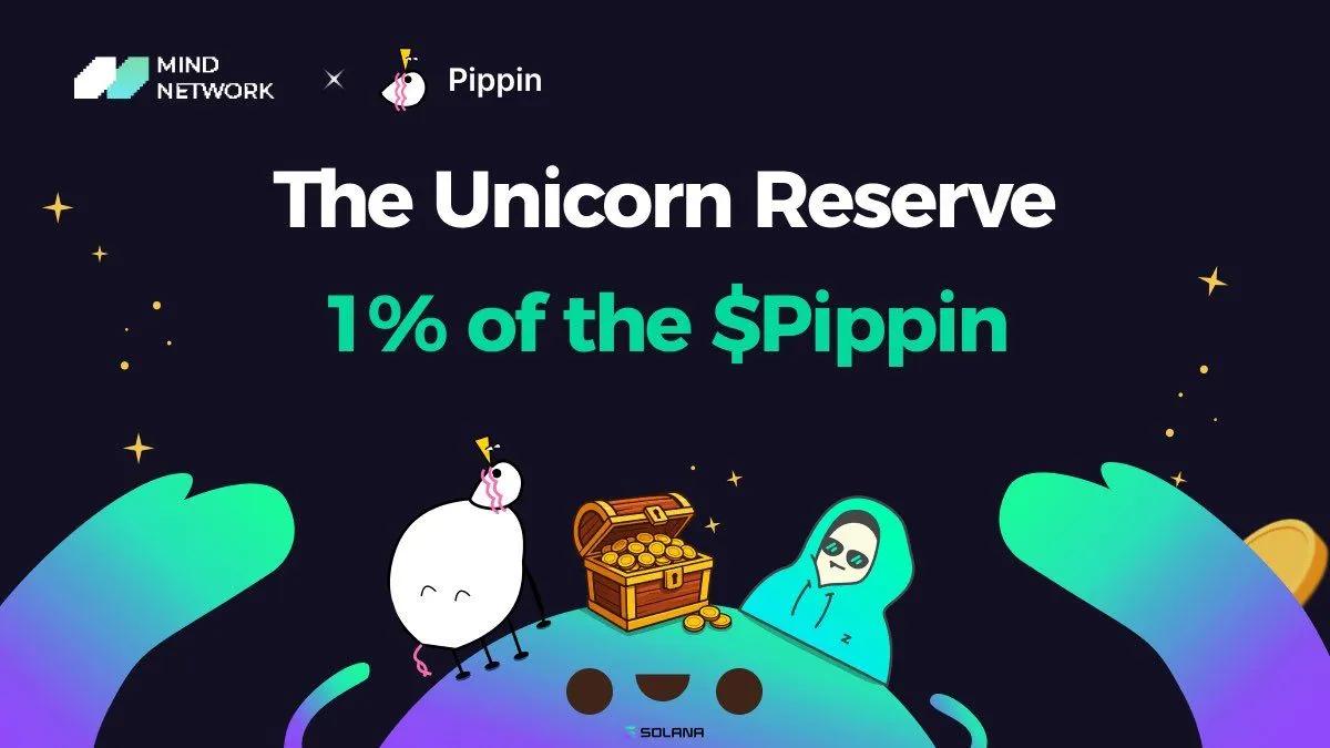 A Mind Network lança a "Reserva Unicórnio": 1% de Pippin Tokens para Incentivar FHE Stakers