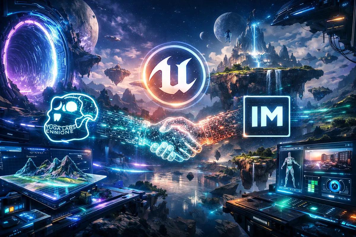 A Yuga Labs adquire a plataforma Unreal Engine da Improbable para fortalecer o metaverso Otherside.