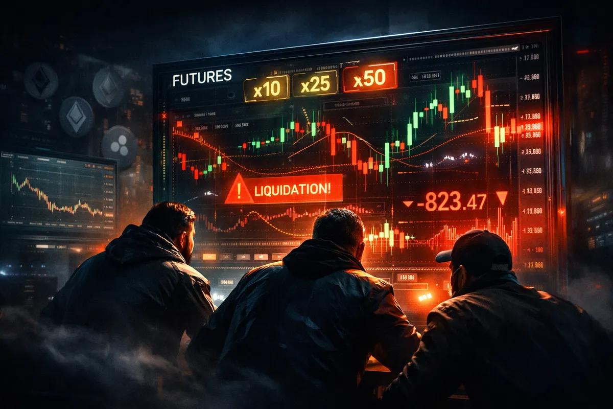 Não esperaram pela temporada das altcoins - foram direto para os futuros: Traders de criptomoedas estão migrando em massa para derivativos.