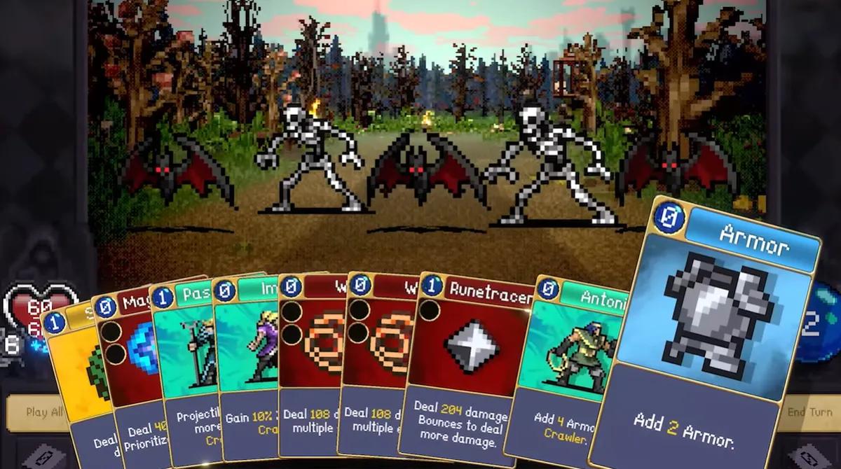 Um primeiro olhar sobre o spin-off de construção de baralhos da Poncle, Vampire Crawlers