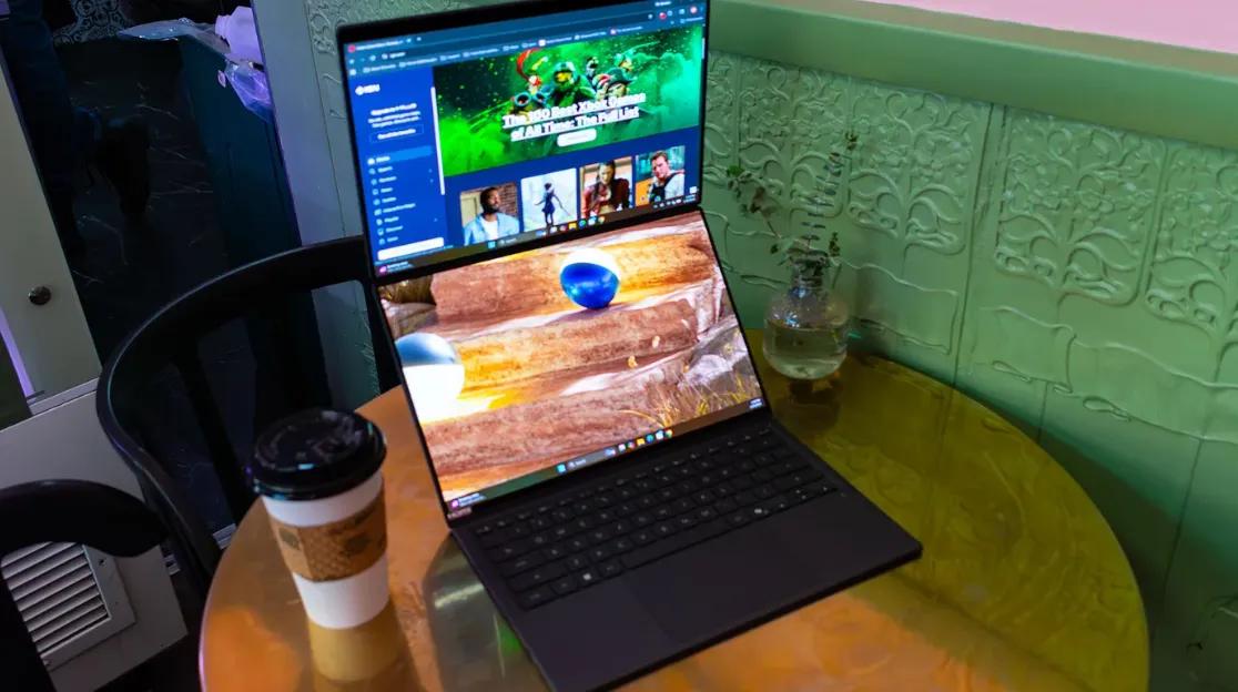 O ZenBook Duo da Asus (2026) é um computador portátil com dois ecrãs