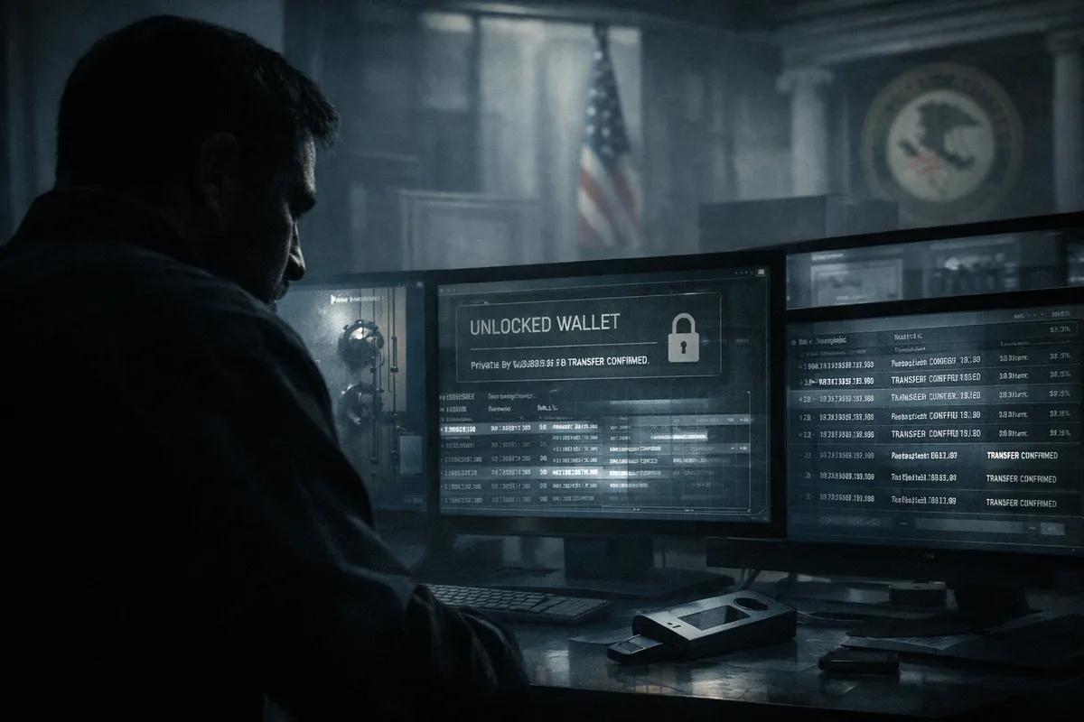 Como o filho de um empreiteiro da USMS roubou criptomoedas do governo dos EUA durante anos