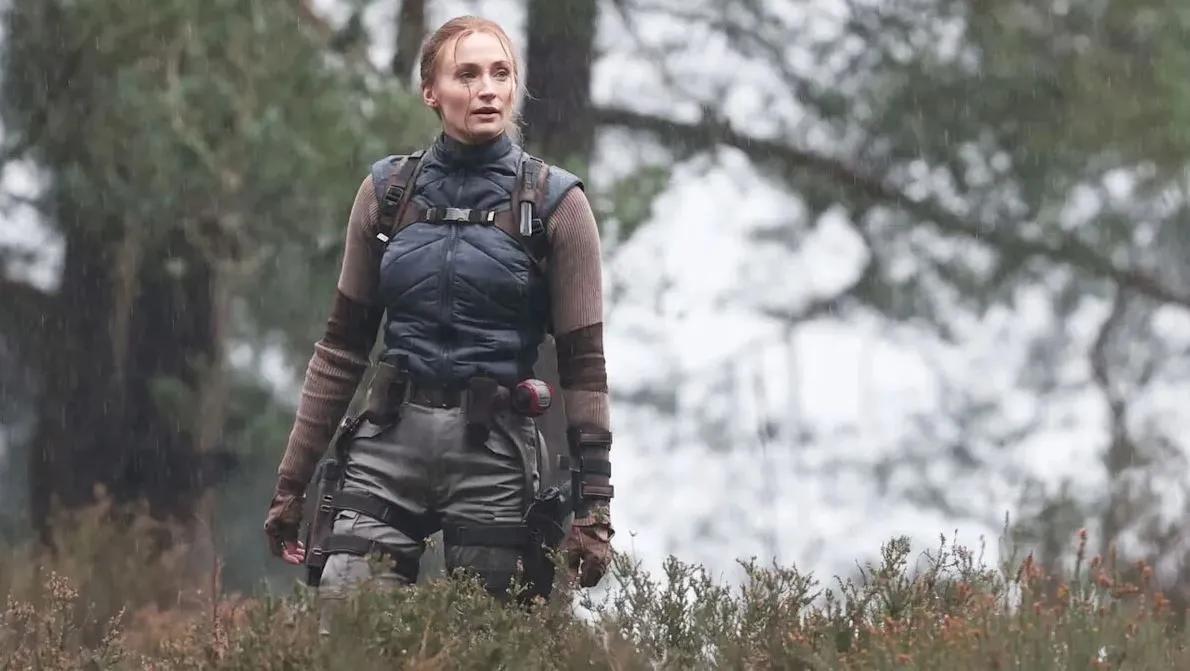 Revelada a primeira imagem da Lara Croft de Sophie Turner em ação