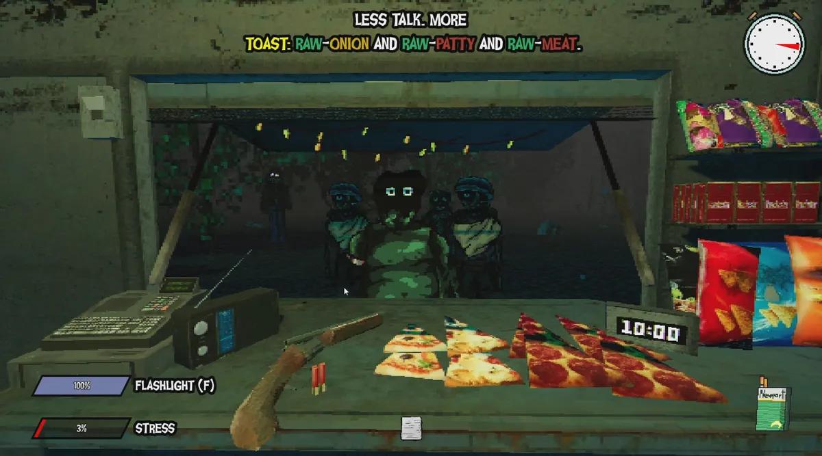 Cozinhando para os mutantes no novo simulador de terror Wasteland Bites