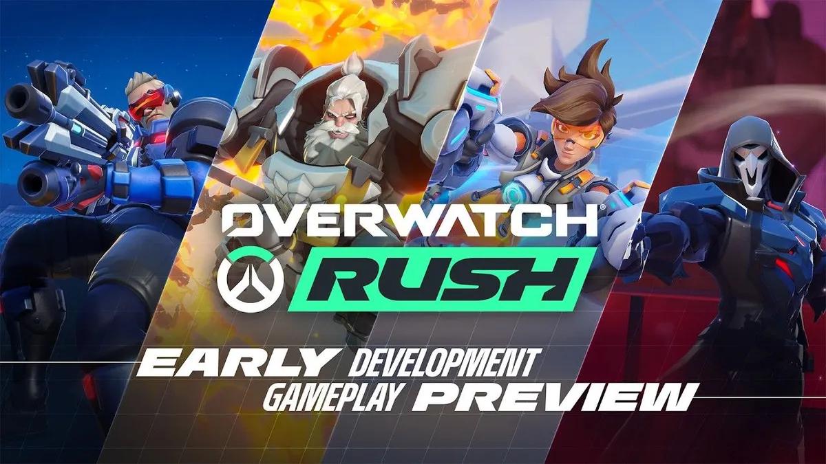 A Blizzard confirma Overwatch Rush, uma expansão da franquia focada em dispositivos móveis.