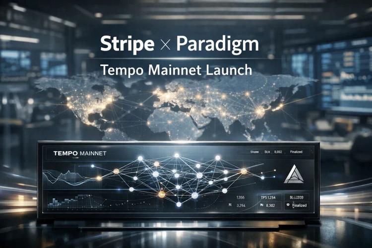 Stripe e Paradigm lançam a rede principal Tempo.