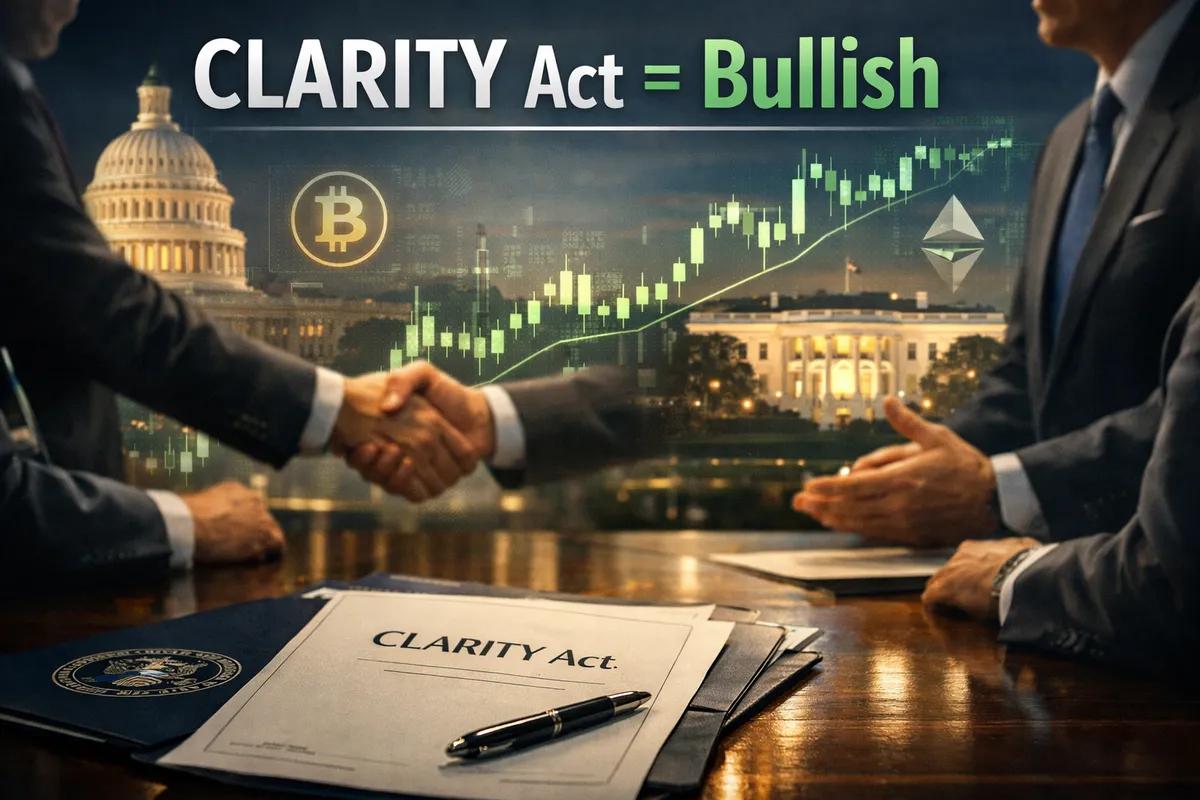 Grande catalisador de alta para criptomoedas! Senadores dos EUA e Casa Branca chegam a um acordo de princípio sobre a Lei CLARITY.