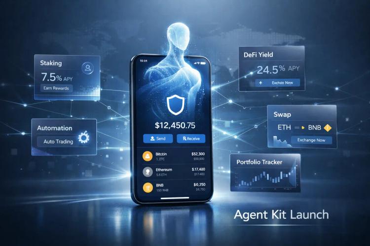 Trust Wallet lança kit para agentes