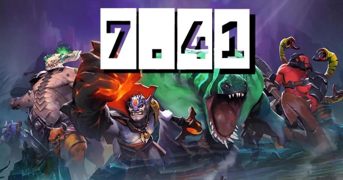 Desequilíbrio no Patch 7.41 do Dota 2: Heróis muito fortes, novos itens e mudanças no meta.