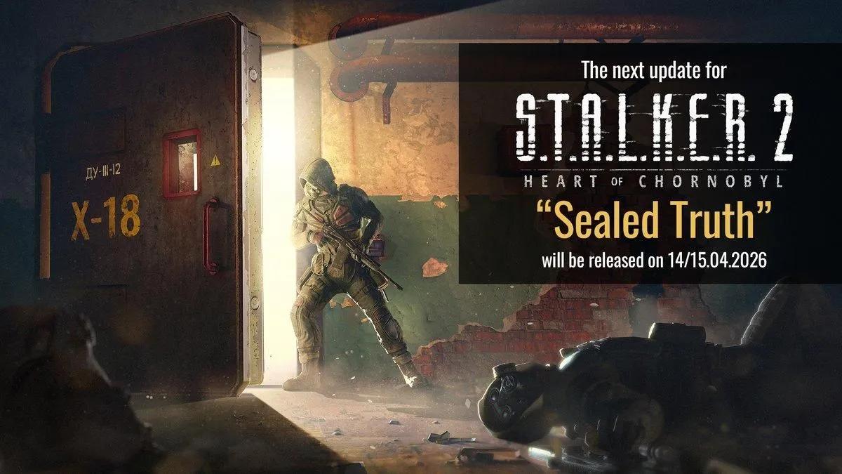 A atualização gratuita "Sealed Truth" do S.T.A.L.K.E.R. 2 abrirá as portas do Laboratório X-18